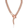 Tiffany & Co. Elsa Peretti® Snake Necklace in Rose Gold | ^ Necklaces & Pendants|Rose Gold Jewelry