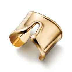 Tiffany & Co. Elsa Peretti® Split Cuff in Yellow Gold, Medium | ^ Bracelets|Gold Jewelry