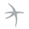Tiffany & Co. Elsa Peretti® Starfish brooch in platinum with pavé diamonds. | ^ Brooches|Platinum Jewelry