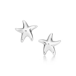 Tiffany & Co. Elsa Peretti® Starfish earrings in sterling silver. | ^ Earrings|Sterling Silver Jewelry