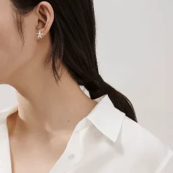 Tiffany & Co. Elsa Peretti® Starfish earrings in sterling silver. | ^ Earrings|Sterling Silver Jewelry