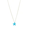 Tiffany & Co. Elsa Peretti® Starfish pendant of turquoise and 18k gold, mini. | ^ Necklaces & Pendants|Gold Jewelry