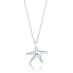 Tiffany & Co. Elsa Peretti® Starfish pendant in sterling silver, 28 mm. | ^ Necklaces & Pendants|Sterling Silver Jewelry