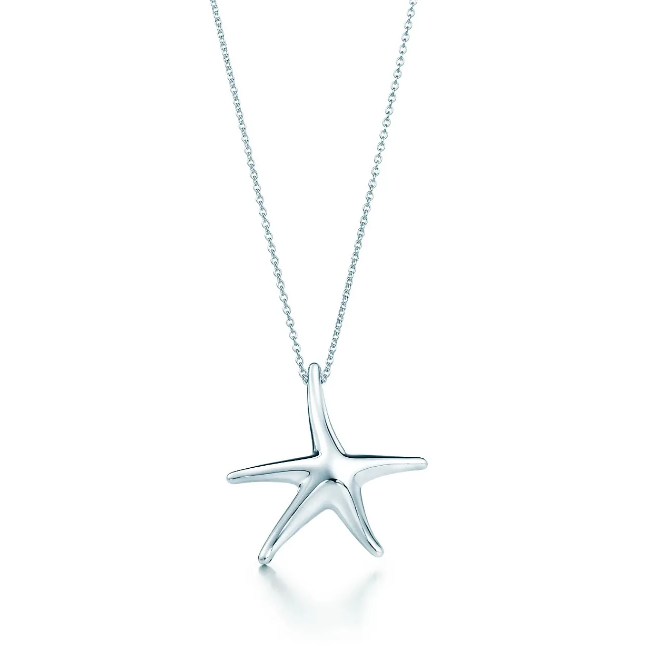 Tiffany & Co. Elsa Peretti® Starfish pendant in sterling silver, 28 mm. | ^ Necklaces & Pendants|Sterling Silver Jewelry