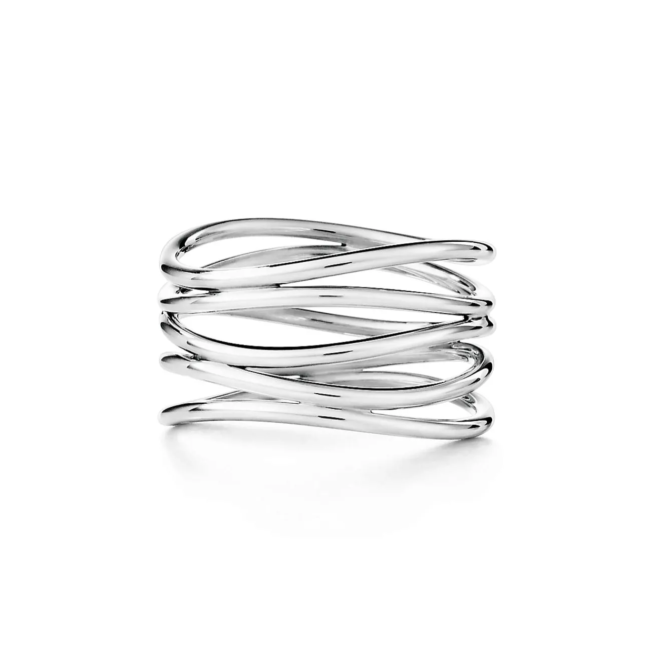 Tiffany & Co. Elsa Peretti® Sterling Silver Five-Row Ring | ^ Sterling Silver Jewelry|Elsa Peretti®
