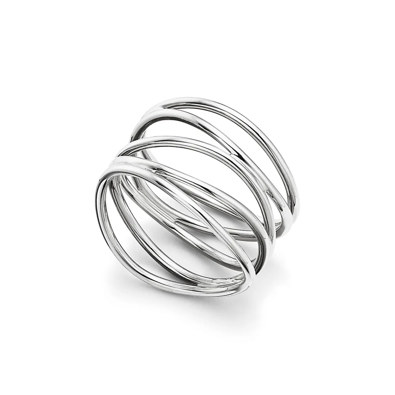 Tiffany & Co. Elsa Peretti® Sterling Silver Five-Row Ring | ^ Sterling Silver Jewelry|Elsa Peretti®