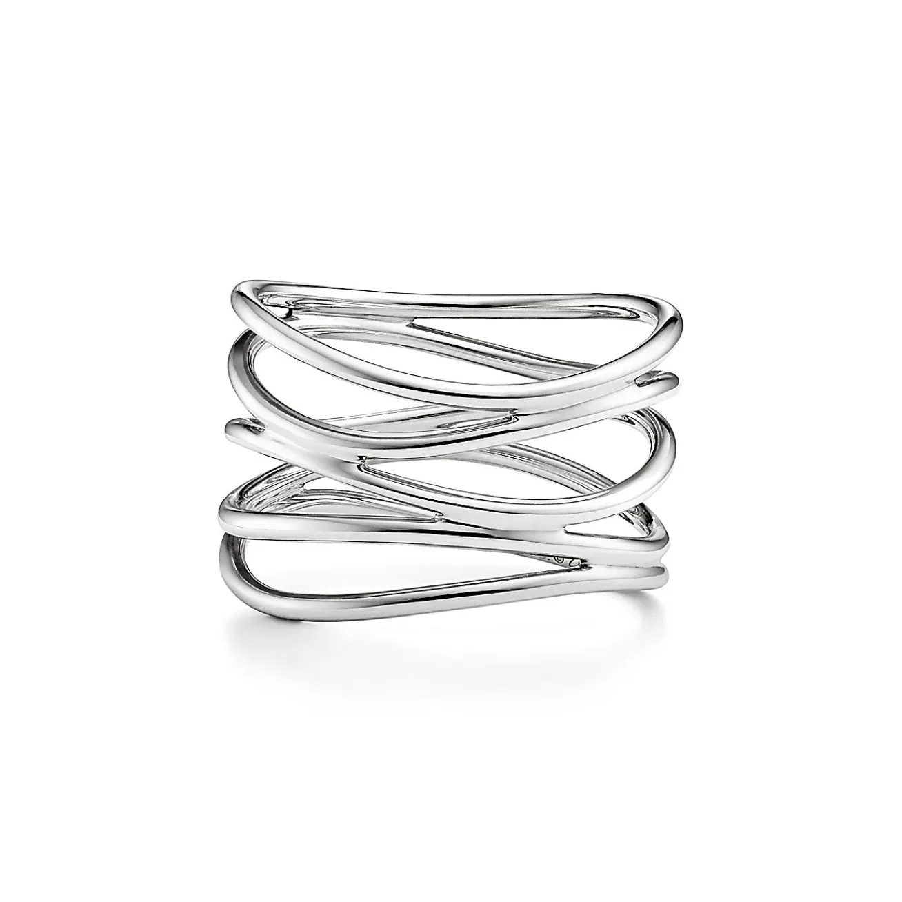 Tiffany & Co. Elsa Peretti® Sterling Silver Five-Row Ring | ^ Sterling Silver Jewelry|Elsa Peretti®