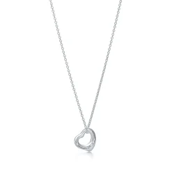 Tiffany & Co. Elsa Peretti® Sterling Silver Open Heart Pendant | ^ Necklaces & Pendants|Gifts for Her