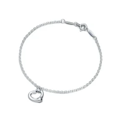 Tiffany & Co. Elsa Peretti® Sterling Silver Open Heart Bracelet | ^ Bracelets|Sterling Silver Jewelry