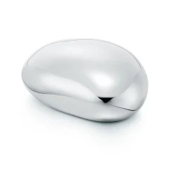 Tiffany & Co. Elsa Peretti® Stone paperweight in sterling silver. | ^ Business Gifts|Stationery, Games & Unique Objects