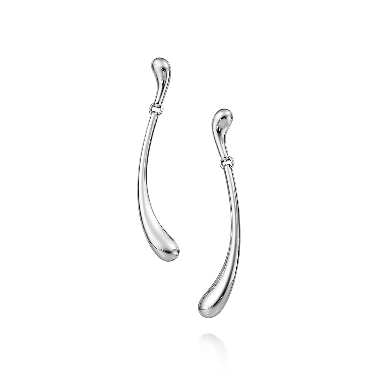 Tiffany & Co. Elsa Peretti® Teardrop earrings in sterling silver. | ^ Earrings|Sterling Silver Jewelry