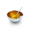 Tiffany & Co. Elsa Peretti® Thumbprint bowl in sterling silver with yellow enamel finish. | ^ Tableware|Decor
