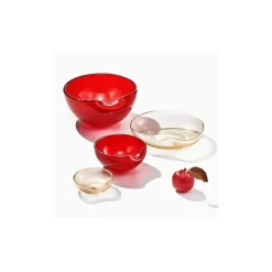 Tiffany & Co. Elsa Peretti® Thumbprint bowl in red Venetian glass. More sizes available. | ^ The Home|Housewarming Gifts