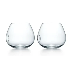 Tiffany & Co. Elsa Peretti® Thumbprint brandy snifters in lead crystal, set of two. | ^ Him|Gifts for Him