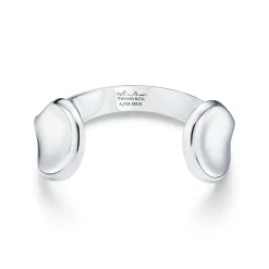 Tiffany & Co. Elsa Peretti® Thumbprint cuff in sterling silver, medium. | ^ Bracelets|Sterling Silver Jewelry