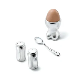 Tiffany & Co. Elsa Peretti® Thumbprint salt and pepper shakers. Silver. | ^ Tableware|Elsa Peretti Home