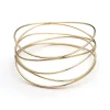 Tiffany & Co. Elsa Peretti® Wave five-row bangle in 18k gold, medium. | ^ Bracelets|Gold Jewelry