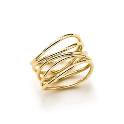 Tiffany & Co. Elsa Peretti® Wave ring in 18k gold. | ^ Rings|Gold Jewelry