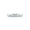 Tiffany & Co. Etoile band ring in platinum with diamonds, 3 mm wide. | ^Women Rings|Stacking Rings