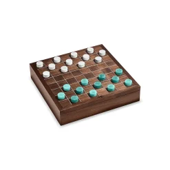 Tiffany & Co. Everyday Objects amazonite and wood chess and checkers set. | ^ Him|Gifts for Him