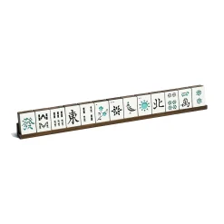 Tiffany & Co. Everyday Objects mahjong set in a Tiffany Blue® leather box. | ^ Business Gifts|Stationery, Games & Unique Objects