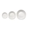 Tiffany & Co. Flora & Fauna nesting bowl set in white stoneware, set of three. | ^ Tableware