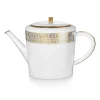 Tiffany & Co. Gold Tiffany T True Teapot with a Hand-painted Gold Rim | ^ Tableware|Coffee & Tea