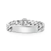 Tiffany & Co. I.D. bracelet in sterling silver, medium. | ^ Bracelets|Bold Silver Jewelry