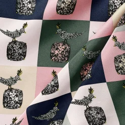 Tiffany & Co. Jean Schlumberger by Tiffany Bird on a Rock Square Scarf in Crystal Pink Silk | ^Women Scarves & Stoles|Women's Accessories