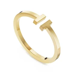 Tiffany & Co. 18K Gold Tiffany T Square Bracelet | ^ Bracelets|Men's Jewelry