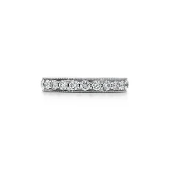 Tiffany & Co. Legacy Diamond and Platinum Band Ring | ^Women Rings|Platinum Jewelry