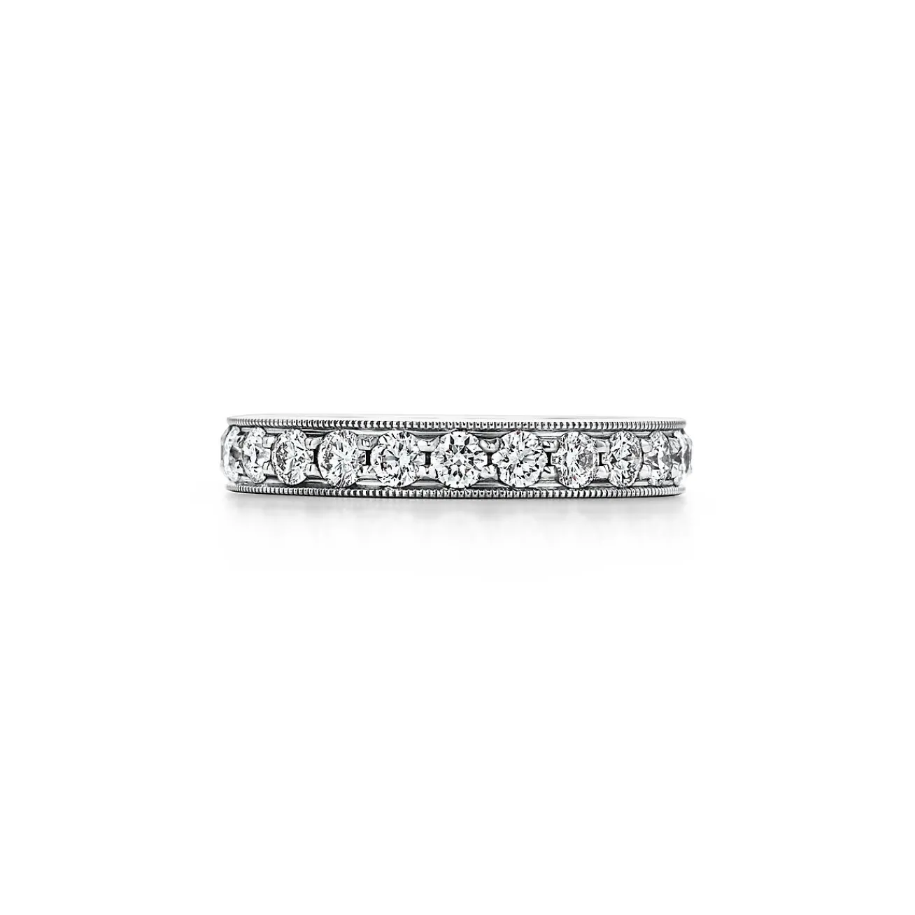 Tiffany & Co. Legacy Diamond and Platinum Band Ring | ^Women Rings|Platinum Jewelry