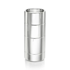 Tiffany & Co. Modern Bamboo Pillar Candleholder in Sterling Silver | ^ The Home|Housewarming Gifts