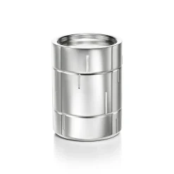 Tiffany & Co. Modern Bamboo Pillar Candleholder in Sterling Silver | ^ The Home|Housewarming Gifts