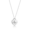 Tiffany & Co. Mom Medium Heart Tag Pendant in Sterling Silver | ^ Necklaces & Pendants|Sterling Silver Jewelry