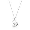 Tiffany & Co. Mom Medium Heart Tag Pendant in Sterling Silver | ^ Necklaces & Pendants|Sterling Silver Jewelry