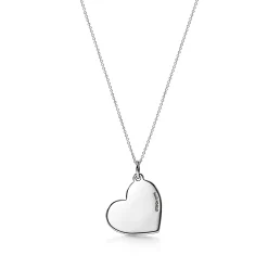 Tiffany & Co. Mom Medium Heart Tag Pendant in Sterling Silver | ^ Necklaces & Pendants|Sterling Silver Jewelry