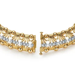 Tiffany & Co. Necklace in Yellow Gold and Platinum with Diamonds | ^ Necklaces & Pendants|Gold Jewelry