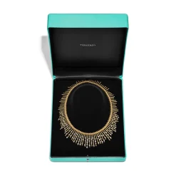 Tiffany & Co. Necklace in Yellow Gold and Platinum with Diamonds | ^ Necklaces & Pendants|Gold Jewelry