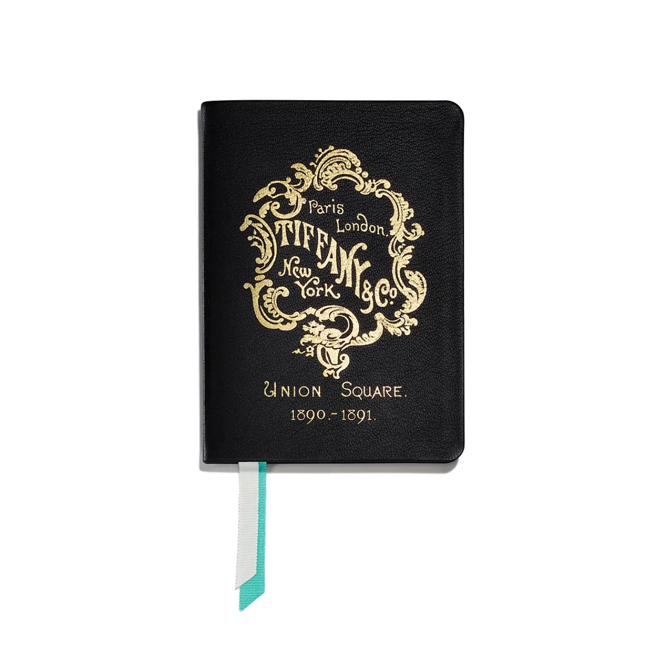 Tiffany & Co. Notebook in Black Leather | ^ The Home|Housewarming Gifts