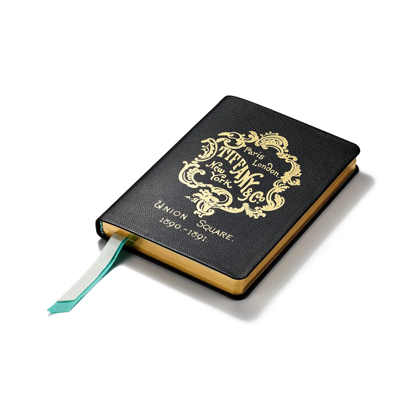 Tiffany & Co. Notebook in Black Leather | ^ The Home|Housewarming Gifts