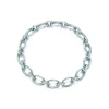 Tiffany & Co. Oval clasping link bracelet in sterling silver, medium. | ^ Bracelets|Sterling Silver Jewelry