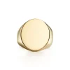 Tiffany & Co. Oval signet ring in 18k gold. | ^ Rings|Men's Jewelry