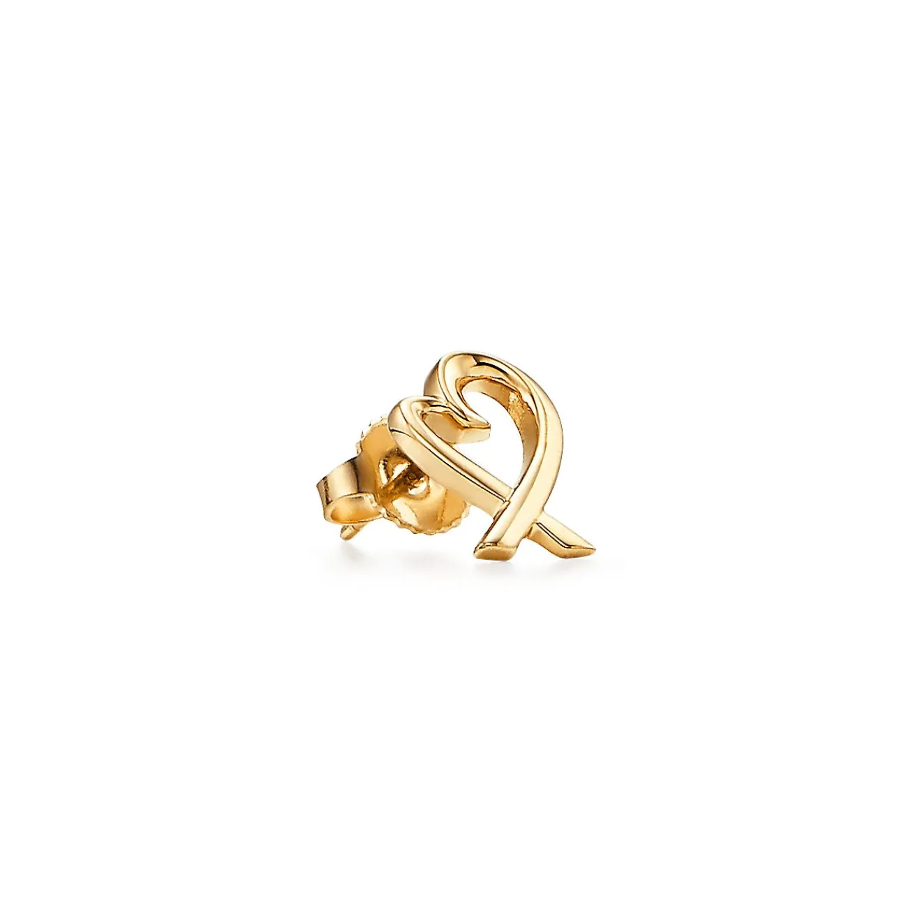 Tiffany & Co. Paloma Picasso® Loving Heart earrings in 18k gold. | ^ Earrings|Gifts for Her