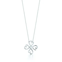 Tiffany & Co. Paloma Picasso® Loving Heart pendant in sterling silver. | ^ Necklaces & Pendants|Sterling Silver Jewelry