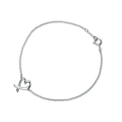 Tiffany & Co. Paloma Picasso® Loving Heart bracelet in sterling silver, medium. | ^ Bracelets|Sterling Silver Jewelry