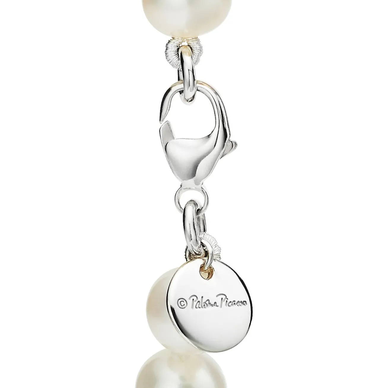 Tiffany & Co. Paloma Picasso® Olive Leaf pearl heart bracelet in sterling silver, medium. | ^ Bracelets|Gifts for Her