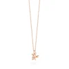 Tiffany & Co. Paloma Picasso® Olive Leaf pendant in 18k rose gold with a diamond, mini. | ^ Necklaces & Pendants|Rose Gold Jewelry