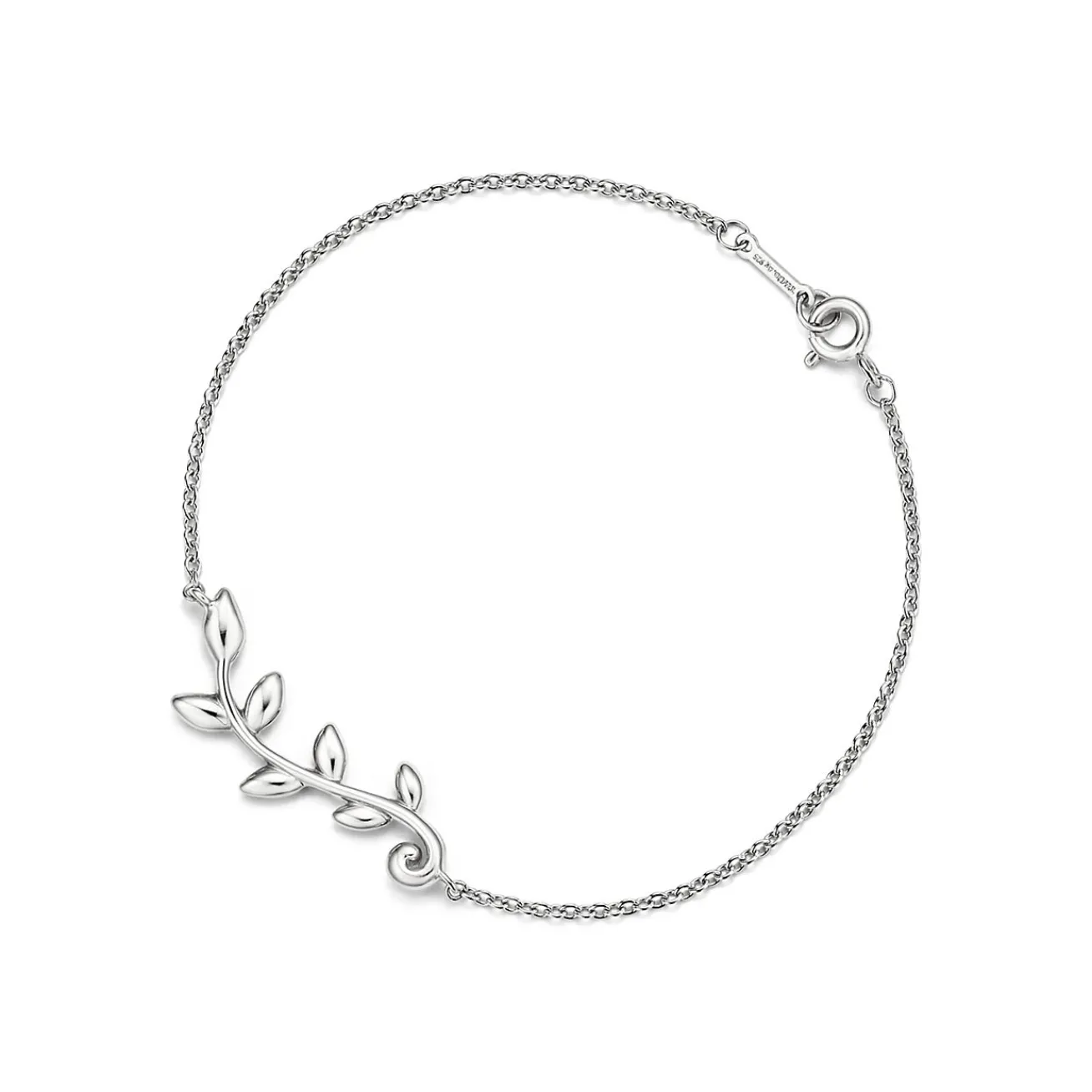 Tiffany & Co. Paloma Picasso® Olive Leaf vine bracelet in sterling silver, medium. | ^ Bracelets|Sterling Silver Jewelry