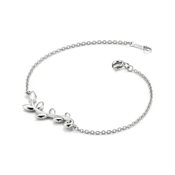 Tiffany & Co. Paloma Picasso® Olive Leaf vine bracelet in sterling silver, medium. | ^ Bracelets|Sterling Silver Jewelry